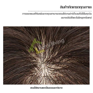 Allsking วิกผมสั้น สำหรับผู้หญิง ผมปลอมซอย แบบสั้นหยิก สำหรับวัยกลางคน แฮร์พีชผมสั้น คอสเพลย์ แบบครอบศีรษะ
