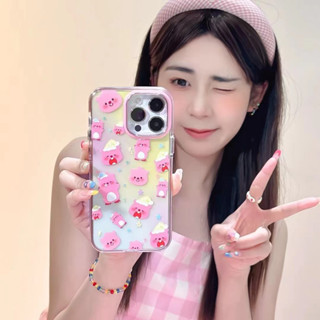 🧡ส่งของขวัญ🧡เคสไอโฟน 14 Pro Max 13 12 11 เคส for เคสไอโฟน11 น่ารัก loopy พกง่ายๆ อะคริลิค การป้องกันการตก Case