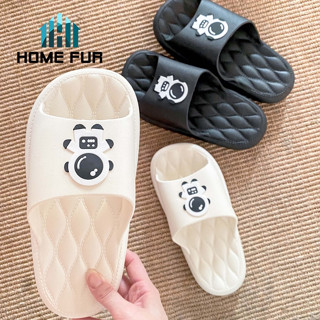 Home Fur ❀ รองเท้าแตะผู้หญิง แบบสวม สไตล์เกาหลี รองเท้าลำลอง พื้นนุ่ม ใส่สบาย❀