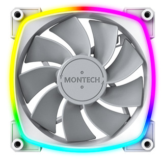 MONTECH RX120 PWM ARGB FAN WHITE