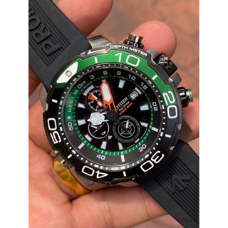 นาฬิกาข้อมือ Citizen Promaster Aqualand Eco-Drive Analog Chronograph BJ2168-01E