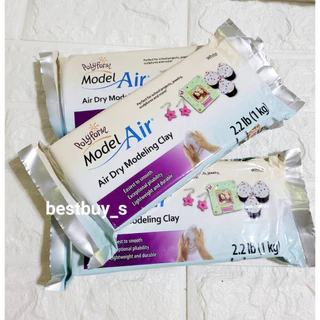 BestBuyStationery โพลี่โฟม ดินปั้น ดินเยื่อกระดาษ 1000g. Polyform Model Air Dry Modeling Clay