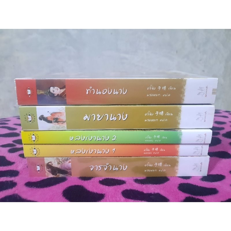 นิยายชุดนาง หลงเงานาง จารจำนาง มายานาง ทำนองนาง