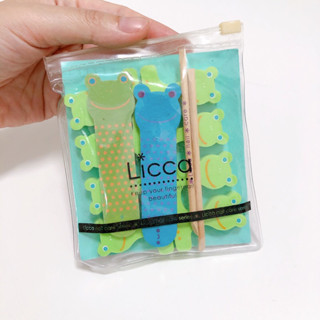 Licca Nail care เซททำความสะอาดเล็บ ดูแลเล็บ