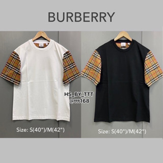 Burberry เสื้อยืด ของแท้