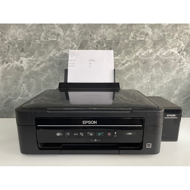 ปริ้นเตอร์EPSON L385  Wi-fi 💥พร้อมใช้งาน 📌มัลติฟังก์ชันอิงค์เจ็ท