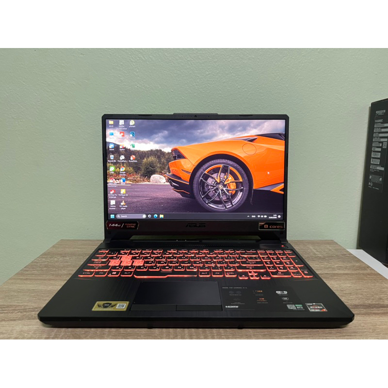 NOTEBOOK (โน้ตบุ๊ค) ASUS TUF GAMING RYZEN 7 แรงเทียบเท่า  i7 GEN 11 สวย เร็ว แรง ราคาคุ้มสุดๆ