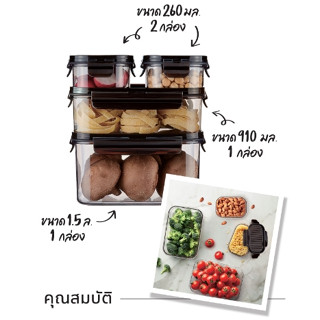 ชุดถนอมอาหาร LocknLock Bisfree Modular Set