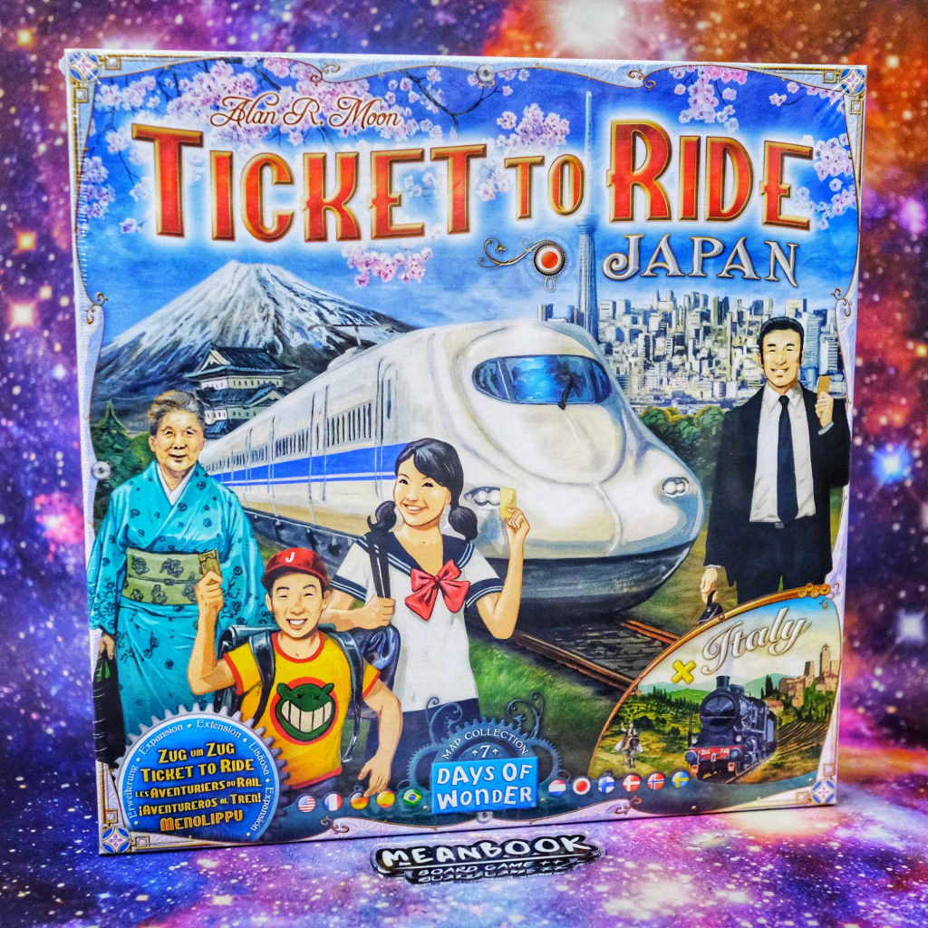 ภาคเสริม Ticket to Ride Map Collection 7 Japan & Italy Board Game (ของแท้)