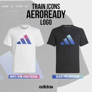 Adidas Collection เสื้อยืด เสื้อคอกลม สำหรับเด็ก KD Train Icons AEROREADY TEE HR5924 / IC5410 (900)