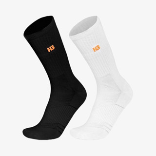 H3 ถุงเท้าฟุตบอลครึ่งแข้ง CREW SOCKS