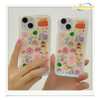 ✨ส่งของขวัญ✨เคส for iPhone 11 14 Pro Max Case for iPhone 12 13 ป้องกันการตก การป้องกัน การ์ตูน ทอย สตอรี่ แบรนด์ไทด์