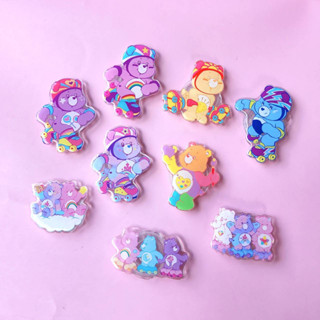 Griptok ติดโทรศัพท์ Care Bears มาใหม่ วัสดุเป็นอคิริค งานสวย มีกาวในตัว ติดแน่น แกะออกไม่เป็นรอย ขนาดประมาณ 4.5×4.5cm.