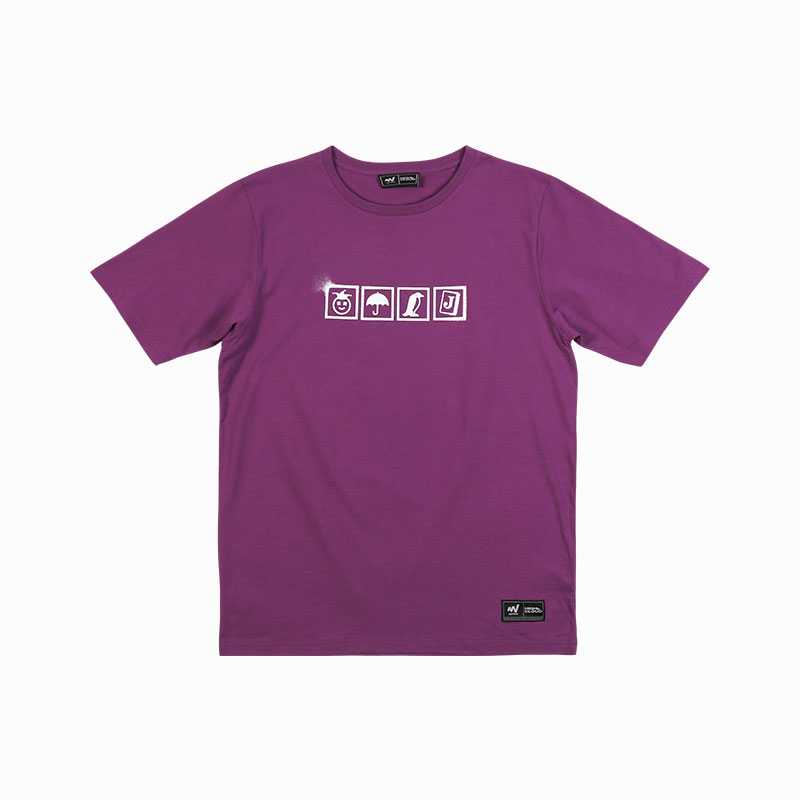 WARRIX เสื้อยืดคอกลม HIGH CLOUD T-SHIRT WHY YOU SO SERIOUS (LA-231TSACL06)