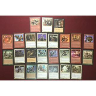 ชุด Stronghold การ์ด Magic The Gatherring uncommon,common