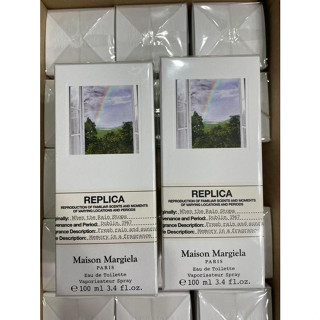 น้ำหอมแท้ Maison Margiela Replica  When The Rain Stops  EDT 100ml กล่องซีล และติดขวด