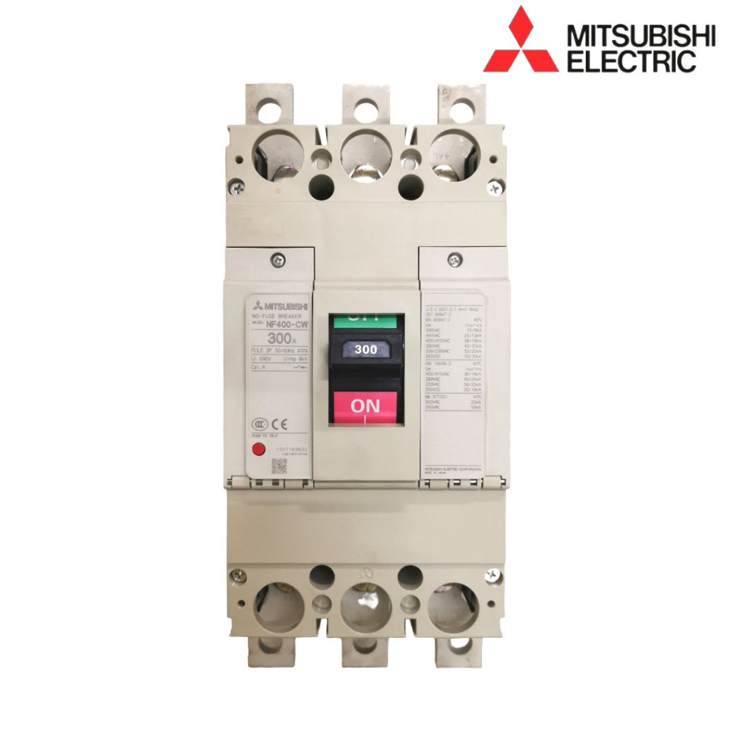 เบรกเกอร์ Mitsubishi NF400-CW 3P 300A 400A มิตซูบิชิ NF400 CW