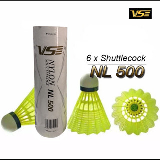 VENSON ลูกแบดมินตัน ลูกพลาสติก รุ่น NL 500 Speed Slow บรรจุ 6 ลูก/หลอด