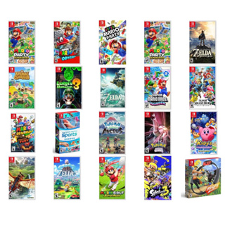 (มือ1 พร้อมส่ง) Nintendo switch Game รวมฮิต (US-Asia)