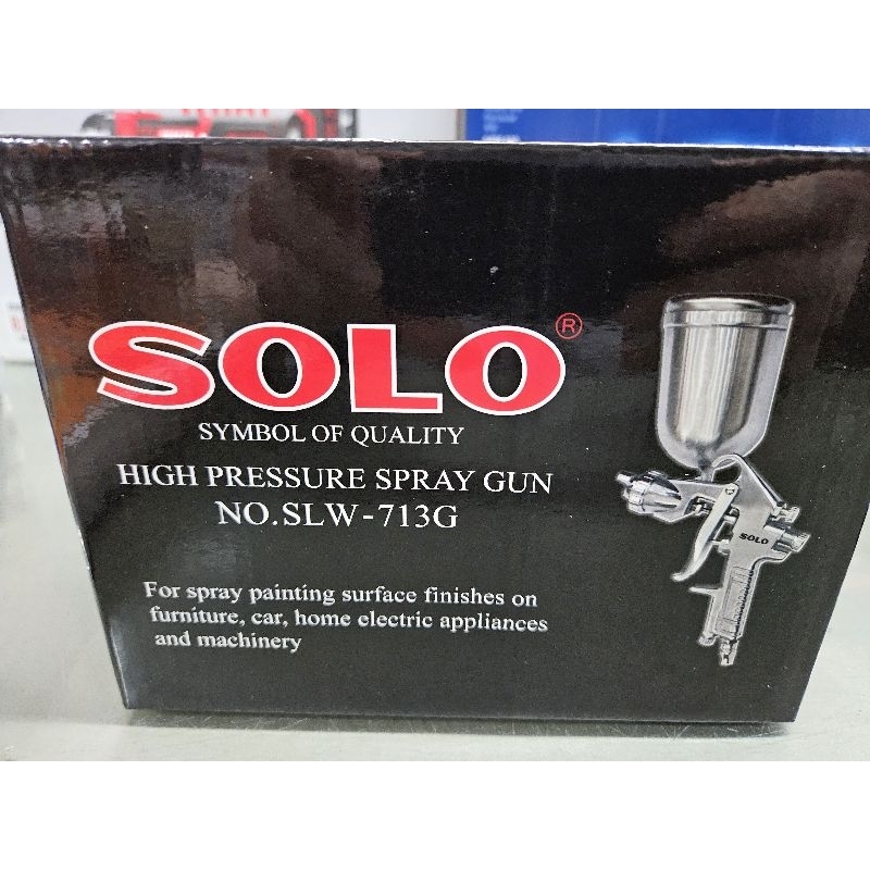 SOLO SLW-713G กาพ่นสี กาบน ไฮเพรสเชอร์ หัวพ่น 1.3mm