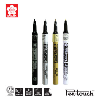 SAKURA (ซากุระ) ปากกา Pen-touch Marker 1.0mm. ปากกาน้ำมัน ปากกาเขียนยาง เพ้นท์รองเท้า รหัส XPMK,XPMKA