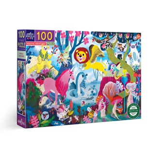 eeBoo Magical Creatures 100 Pc Puzzle