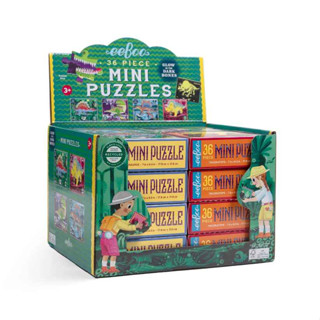 eeBoo Dino 36 Pc Mini Puzzle