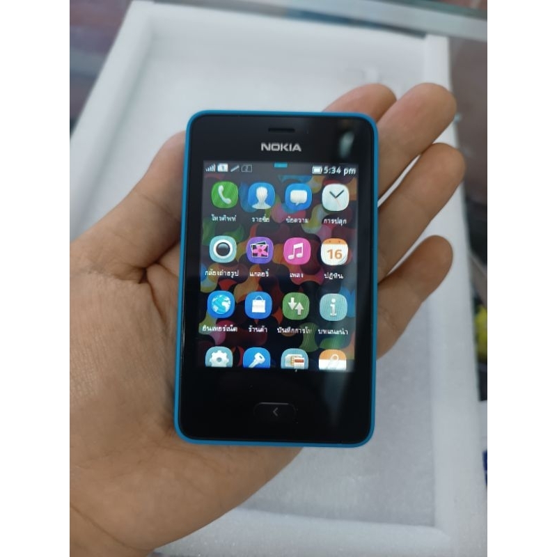 Nokia Asha 501 แท้ศูนย์สภาพดี เครื่องจิ๋วน่ารัก ใช้งานได้ปกติ