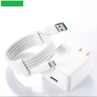 ชุดชาร์จออปโป้ type-c สายชาร์จ + หัวชาร์จเร็ว 5V-4A  R17 รองรับ vooc charging ชาร์จเร็ว รับประกัน 1 ปี oppo