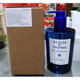 กล่องเทส สคบไทย Acqua di parma Blu mediterranee Mirto di Panarea shower gel 300ml MFG 07/2022