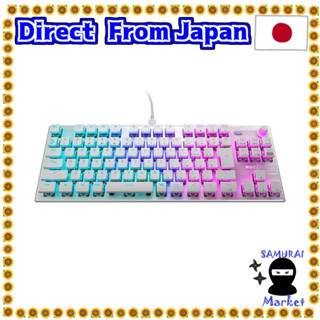 【Direct From Japan】 ROCCAT Gaming Keyboard VULCAN TKL JP Japanese Language Writing Wired White/White Mechanical Linear Tekkie Reto RGB Volume Dial Windows 7 or later [Domestic Genuine]