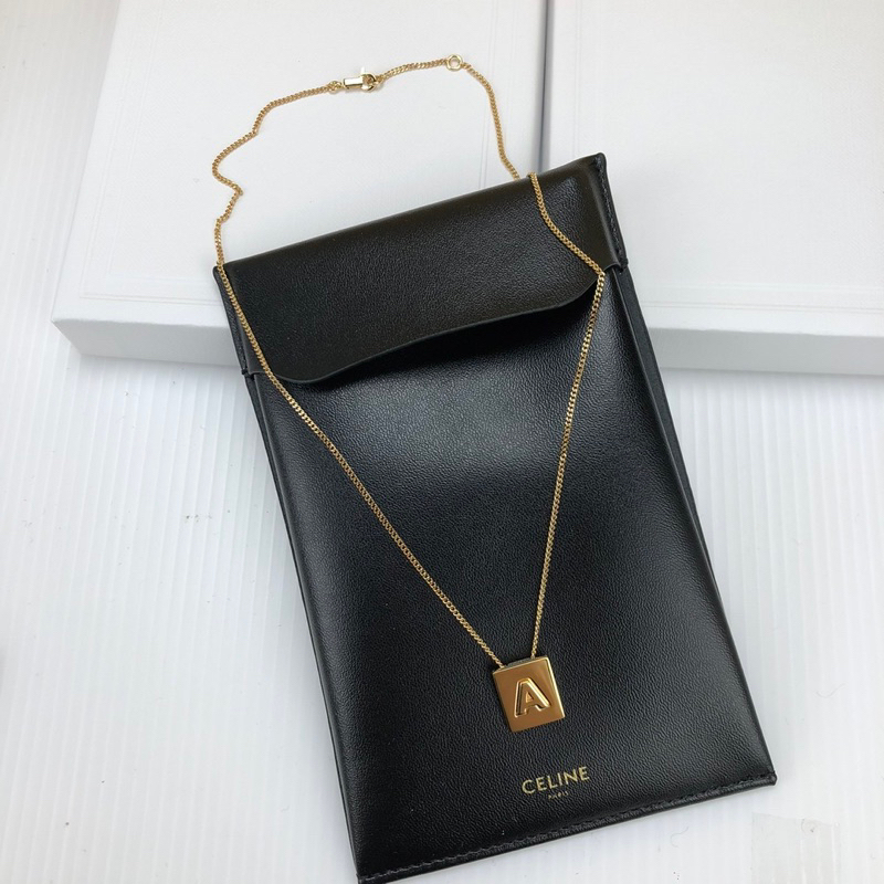 New! Celine alphabet necklace ( เช็คสต็อคก่อนสั่งอีกทีนะคะ)