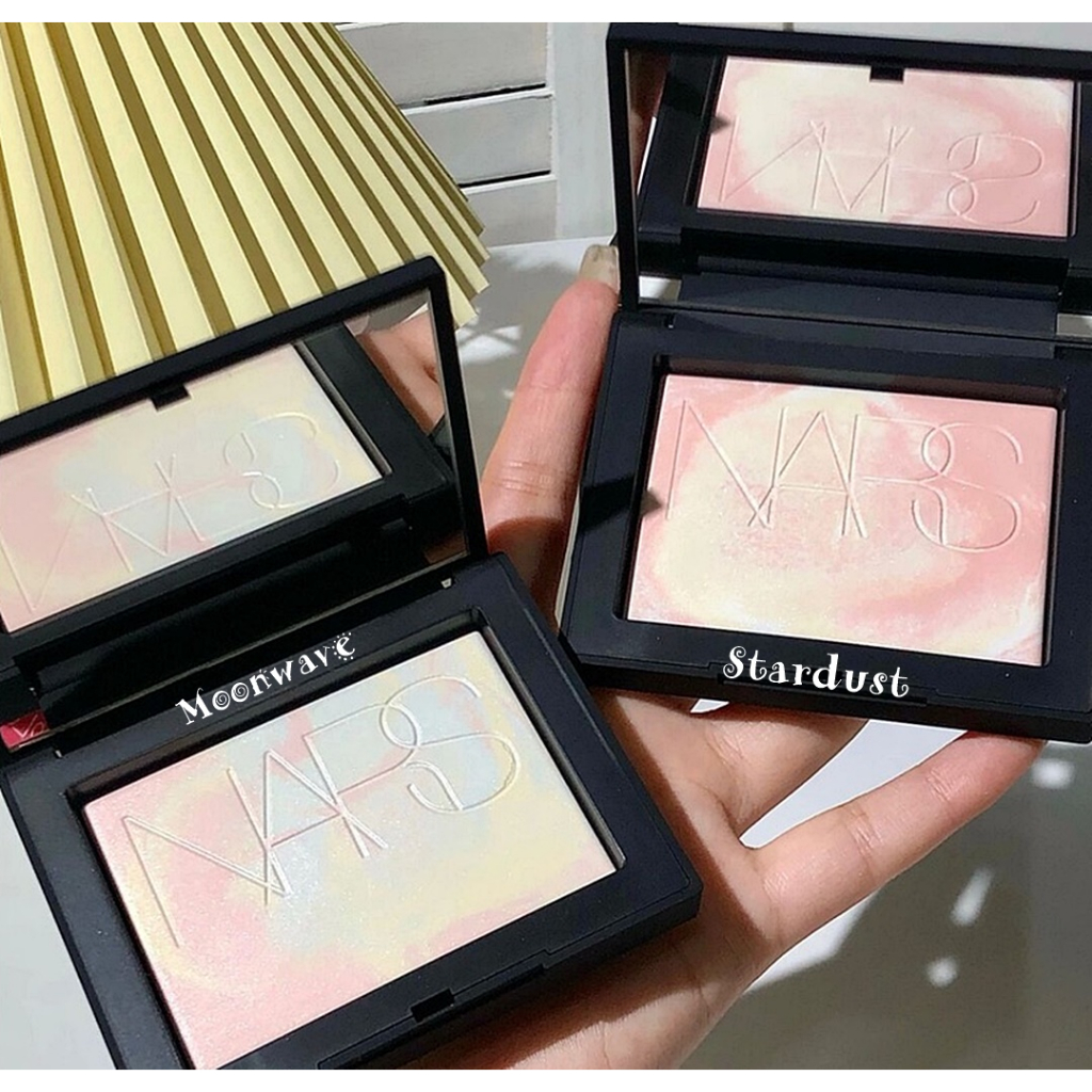 ฉลากไทย✨ NARS Light Reflecting Pressed Setting Powder แป้งนางฟ้า สี crystal / aurora / stardust / moonwave