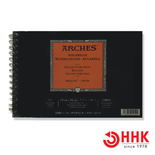 Arches(อาร์เช่) สมุดสันห่วง 19×26 ซม. 300g ผิวหยาบ 400 014 931