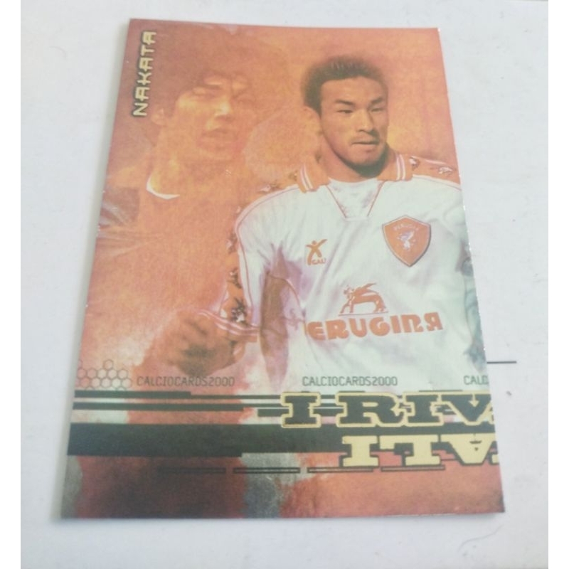 2000 Panini Calcio I Rivali Nakata #R4a