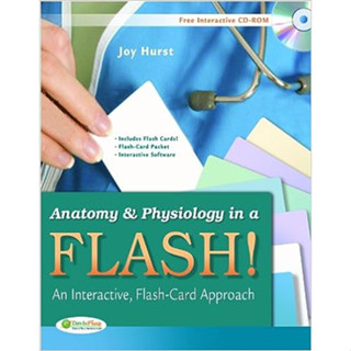 Anatomy and Physiology in A Flash: An interactive Flassh-Card Approach (With Cd-Rom) (Paperback) ISBN:9780803623613