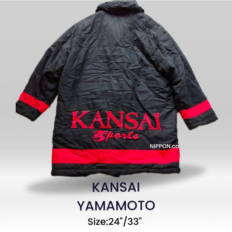 เสื้อแจ็คเกตKansai yamamotoแท้ออกช็อป(มือสอง) kansai sport vintage80's