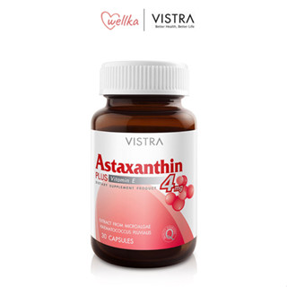 VISTRA ASTAXANTHIN PLUS VITAMIN-E 4MG and  6MG