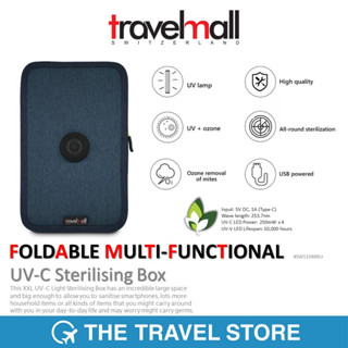 TRAVELMALL XXL Foldable Multi-functional UV-C Sterilising Box กล่องฆ่าเชื้อด้วยแสงยูวีแบบพกพา