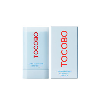 [พร้อมส่ง] TOCOBO Cotton Soft Sun Stick SPF50+ PA++++ 19g