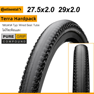 ยางจักรยาน Continental รุ่น Terra Hardpack ขนาด 27.5 x2.0 และ 29 x2.0 ขอบลวด เหมาะสำหรับสาย GRAVEL Bike ได้ทุกสภาพถนน