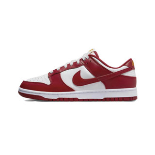 Nike Dunk Low Retro "Gym Red" ของแท้ 100% แลกเปลี่ยนอย่างรวดเร็ว