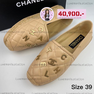 👜: New!! Chanel Espadrilles‼️ก่อนกดสั่งรบกวนทักมาเช็คสต๊อคก่อนนะคะ‼️