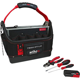 Wiha กระเป๋าเครื่องมือ / เครื่องมือ RedStripe Jumbo Tech (Veto Pro Pac TECH OT-LC)