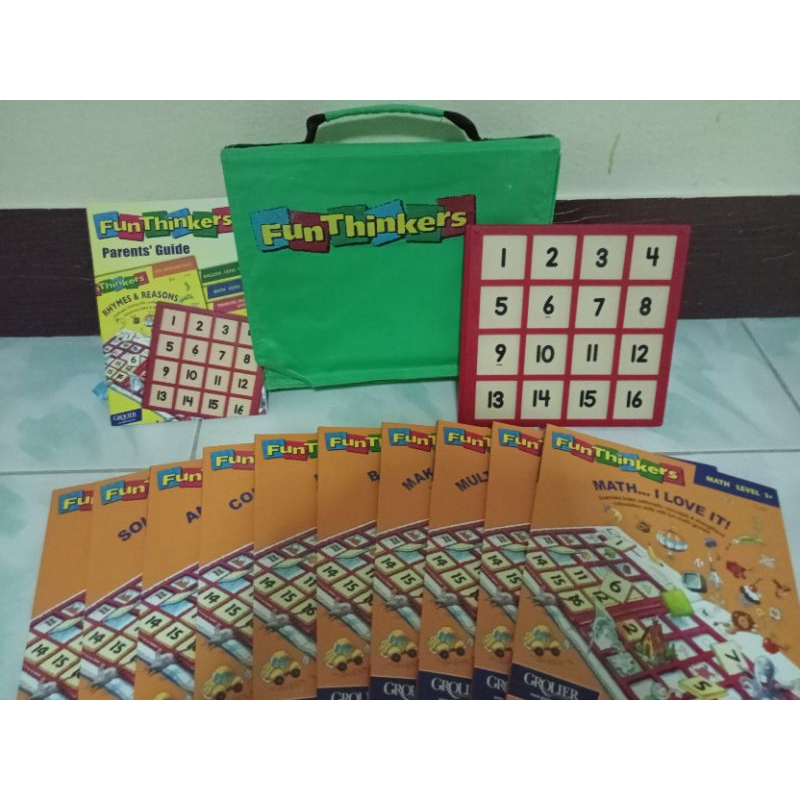 ชุดการเรียนรู้ Fun Thinkers (สำหรับเด็กอายุ 5 ปี ขึ้นไป)