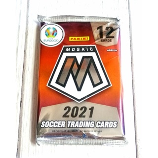 (Sealed Pack) ซองสุ่มการ์ดฟุตบอล MOSAIC UEFA EURO 2021 SOCCER TRADING CARDS