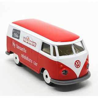 Majorette Volkswagen T1 - Depus 1964 Red/White ล้อ Vintage Scale 1/59 (8cm) ไม่มี package