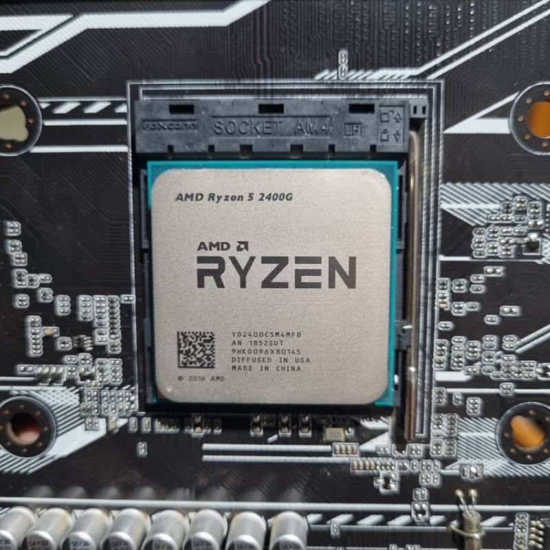 CPU AMD RYZEN 5 2400G 4C/8T มีการ์ดจอในตัวเป็นสินมือ2 สภาพดี-ใช้งานปกติ-ประกันใจ 7