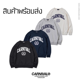 [พร้อมส่งแท้💯]เสื้อ CARNIVAL® Spring/Summer 2023 “Vandalism” Collection  ACADEMY CREWNECK มือ1