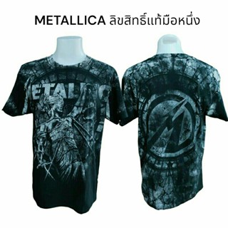 METALLICA เสื้อวงลิขสิทธิ์แท้มือหนึ่ง ลายOVP